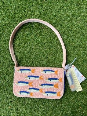 Pink Sardine Beaded Bag TikTok Viral